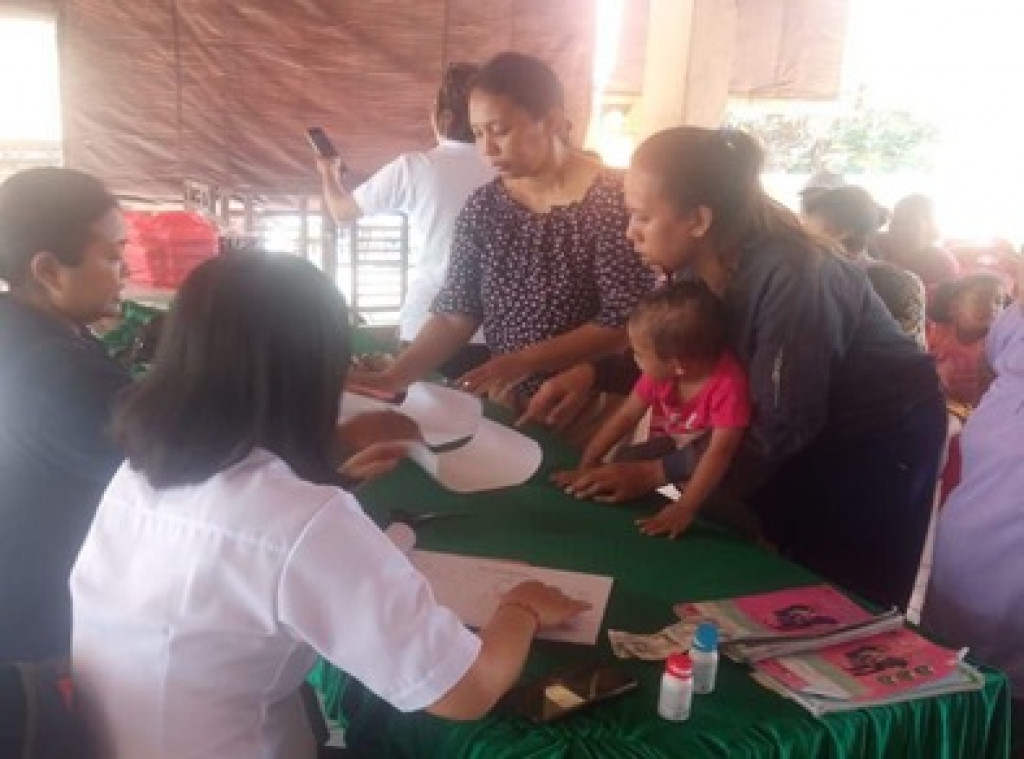 Kegiatan Rutin Posyandu Balita Banjar Tegeh, Desa Dalung